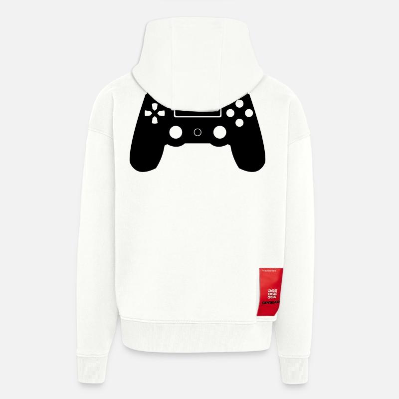 Controller - Zip Hoodie - made by SPREAD - OFF WHITE