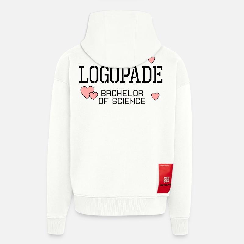 Logopäde Bachelor-Studium Logopädie - Zip Hoodie - made by SPREAD - OFF WHITE
