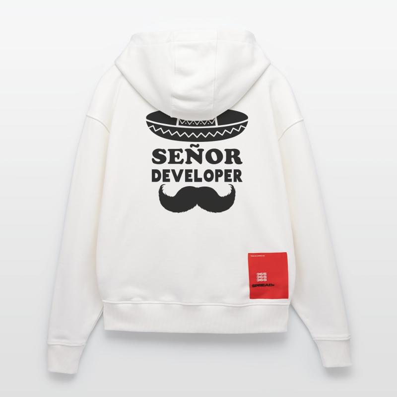 Señor Developer für Programmier & Senior Developer Zip Hoodie - made by SPREAD