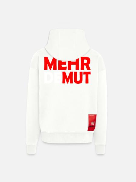 Demut - Zip Hoodie - made by SPREAD - OFF WHITE