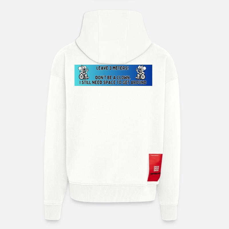 Autoaufkleber eines Rollstuhlclowns # - Zip Hoodie - made by SPREAD - OFF WHITE