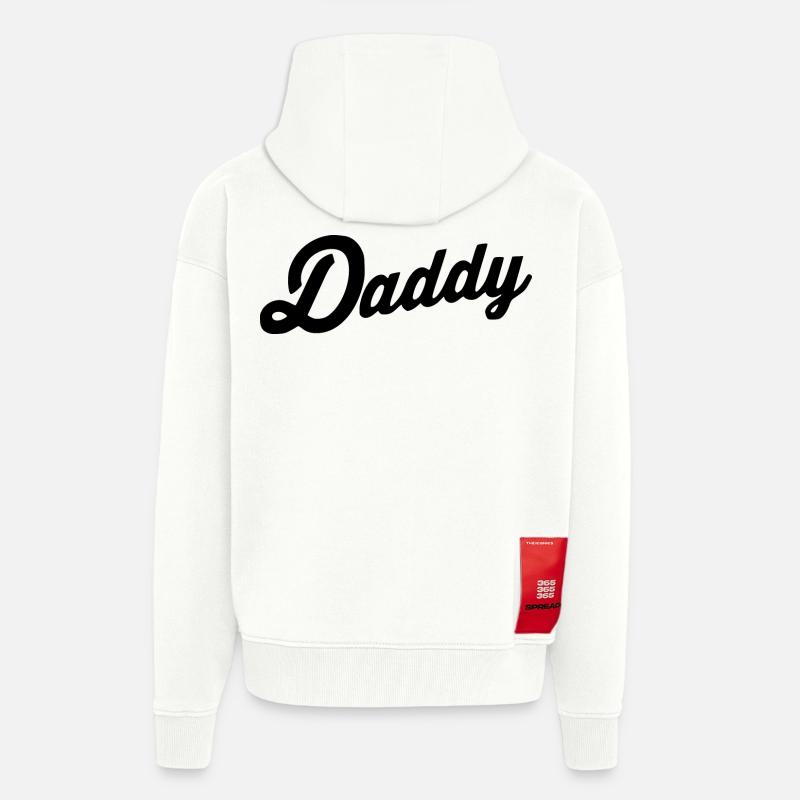 Daddy - Zip Hoodie - made by SPREAD - OFF WHITE