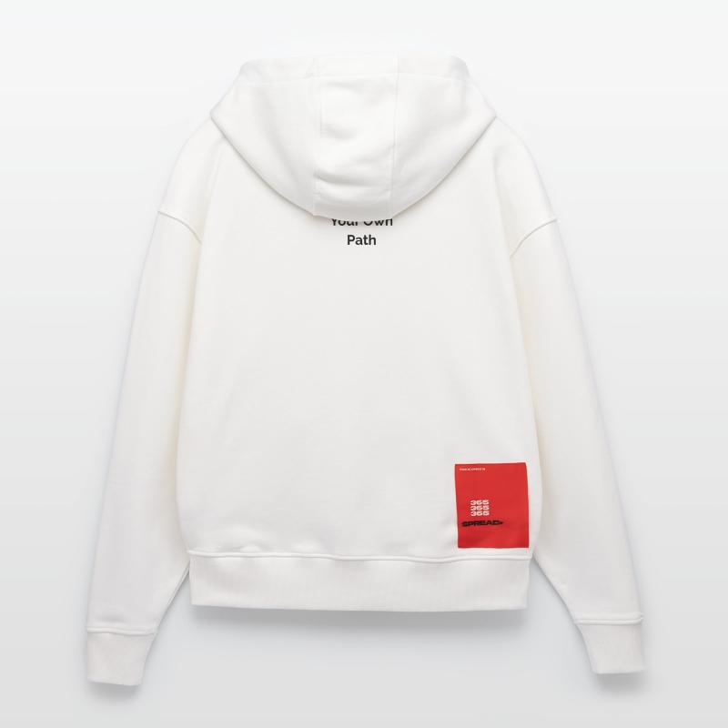 Create your own path Zip Hoodie - made by SPREAD