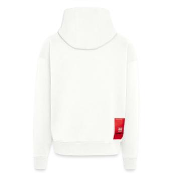 Dreieck Rand - Zip Hoodie - made by SPREAD - OFF WHITE - Hinten
