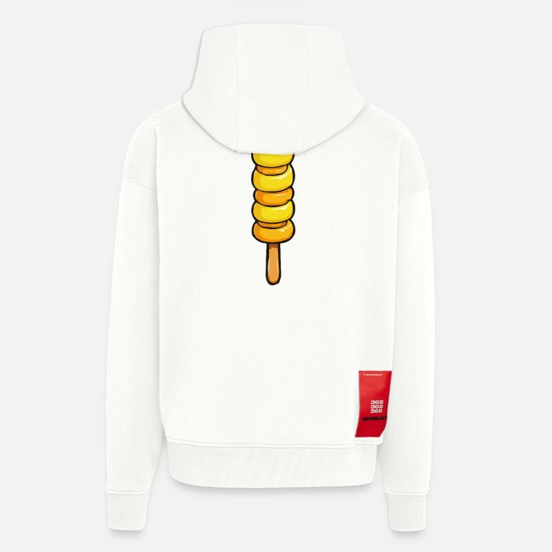 Popsicles - Zip Hoodie - made by SPREAD - OFF WHITE