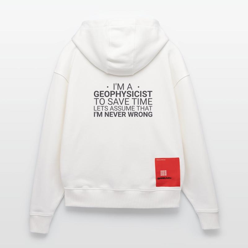 Geophysicist Never Wrong Geophysics Zip Hoodie - made by SPREAD