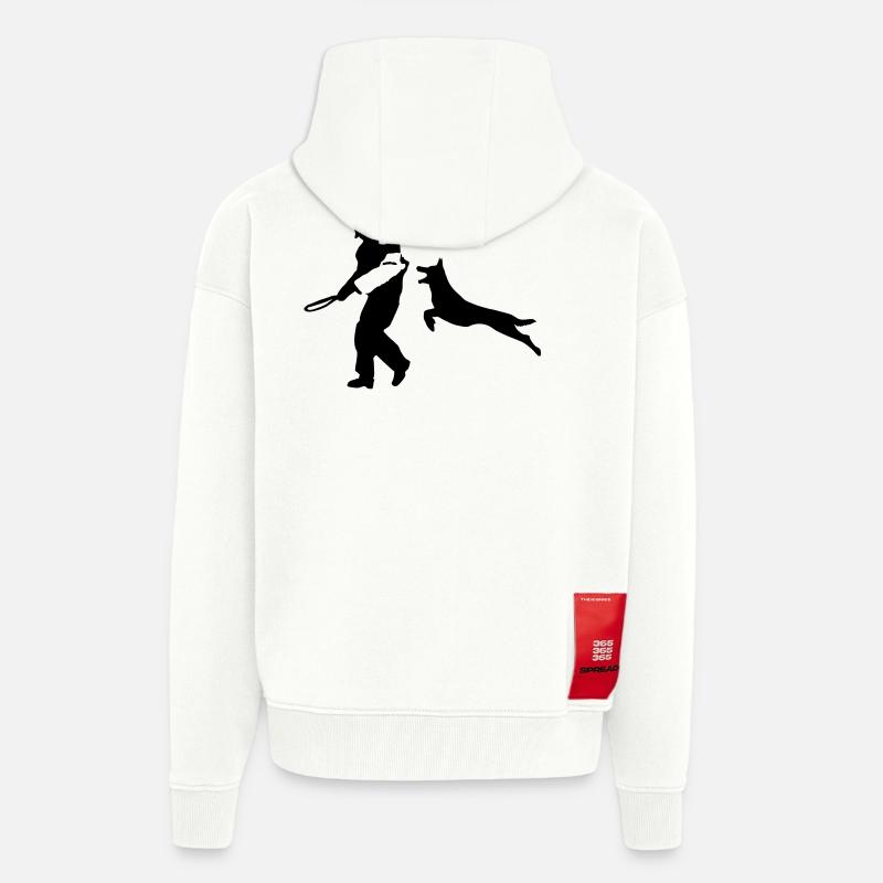 VPG - Zip Hoodie - made by SPREAD - OFF WHITE