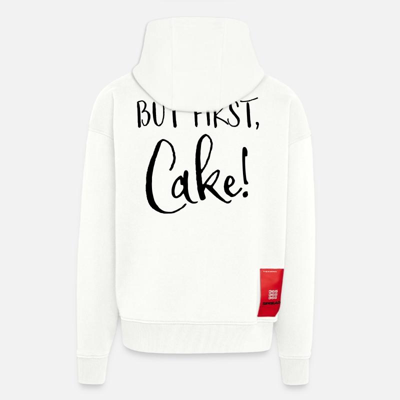 Kuchen - Zip Hoodie - made by SPREAD - OFF WHITE