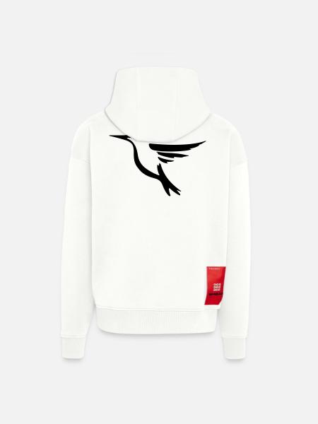 Kolibri 2 - Vogel Geschenk Geschenkidee - Zip Hoodie - made by SPREAD - OFF WHITE