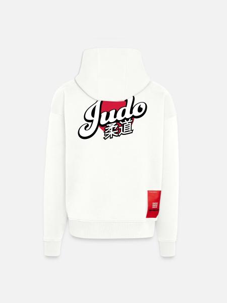 judo - Zip Hoodie - made by SPREAD - OFF WHITE