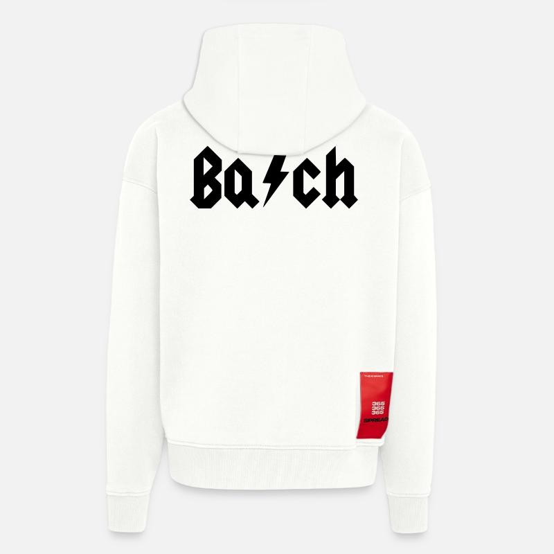 BACH! Geschenk Idee - Zip Hoodie - made by SPREAD - OFF WHITE