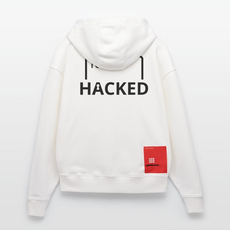 Hacked hacker computer scientist computer programmer Zip Hoodie - made by SPREAD