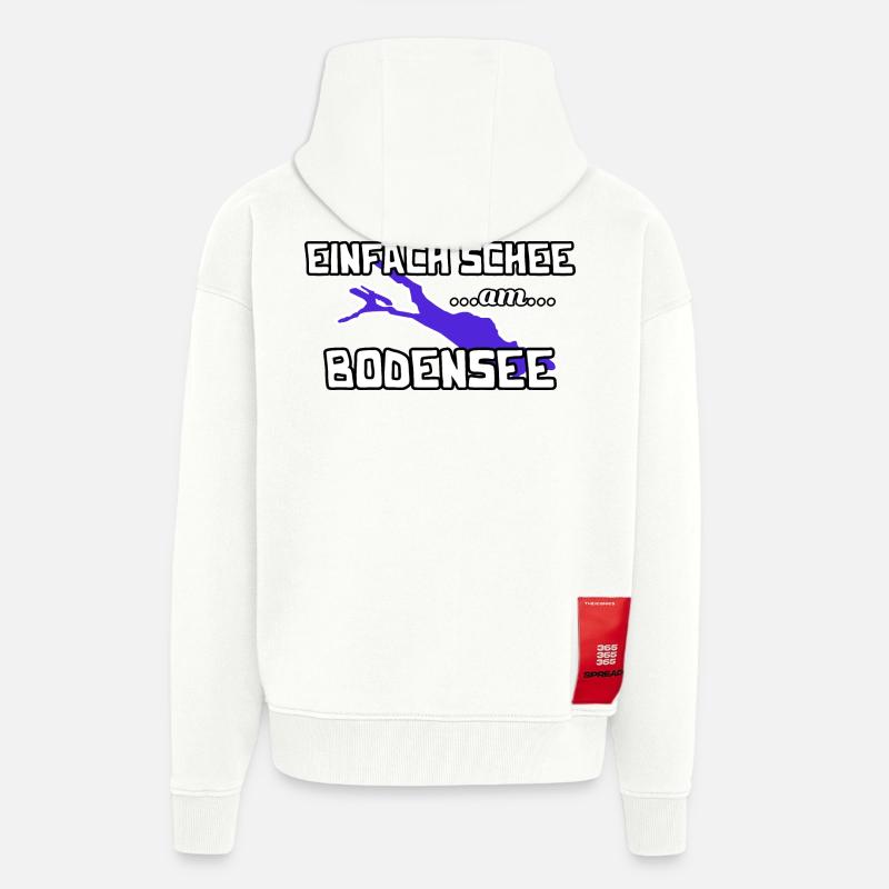 Bodensee - Zip Hoodie - made by SPREAD - OFF WHITE