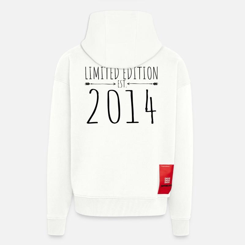 LE est 2014 - Zip Hoodie - made by SPREAD - OFF WHITE