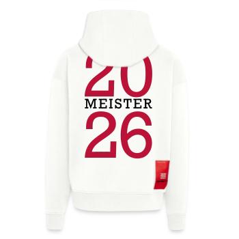 Champion 2026 Championship - Zip Hoodie - made by SPREAD - OFF WHITE - Back