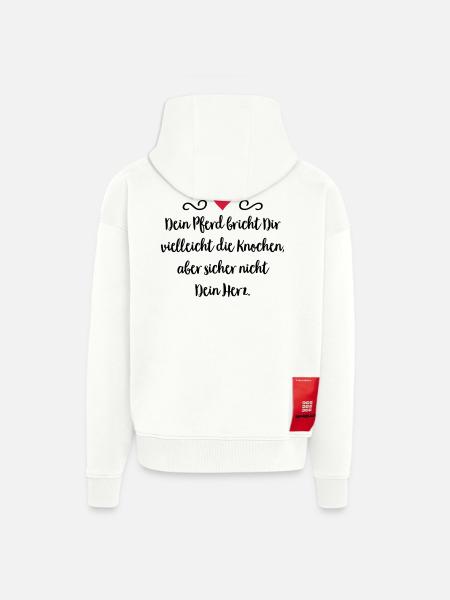 Pferd - Zip Hoodie - made by SPREAD - OFF WHITE
