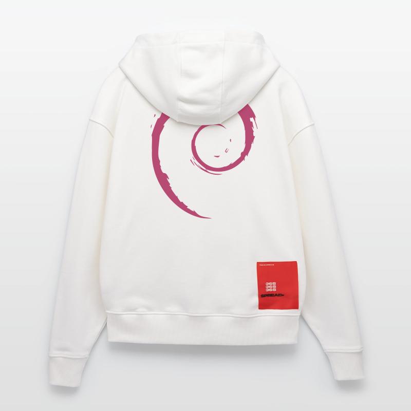 Linux Spiral Operating System PC Gift IT Idea Zip Hoodie - made by SPREAD