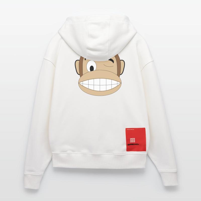 zwinker affe Zip Hoodie - made by SPREAD