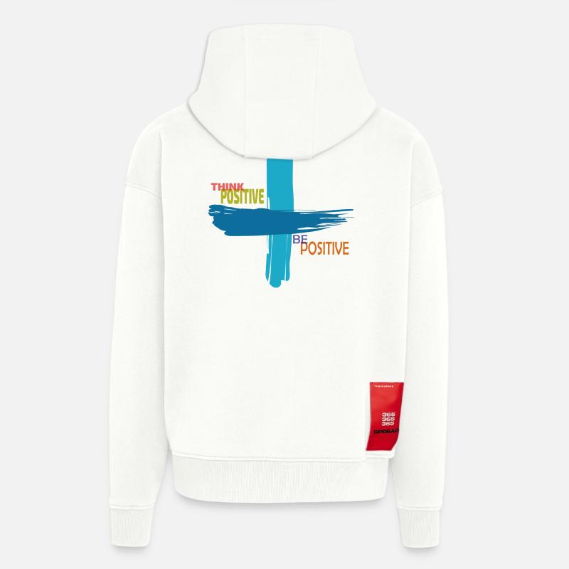Optimismus - Zip Hoodie - made by SPREAD - OFF WHITE