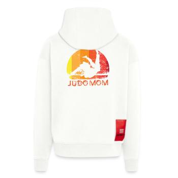 Judo Mom - Zip Hoodie - made by SPREAD - OFF WHITE - Hinten