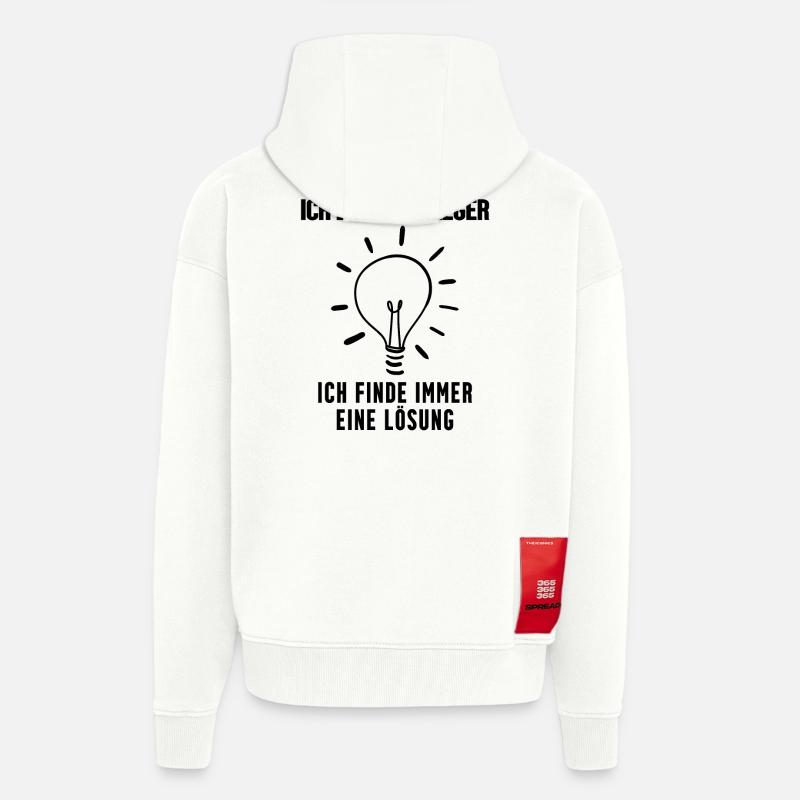 Bodenleger - Zip Hoodie - made by SPREAD - OFF WHITE