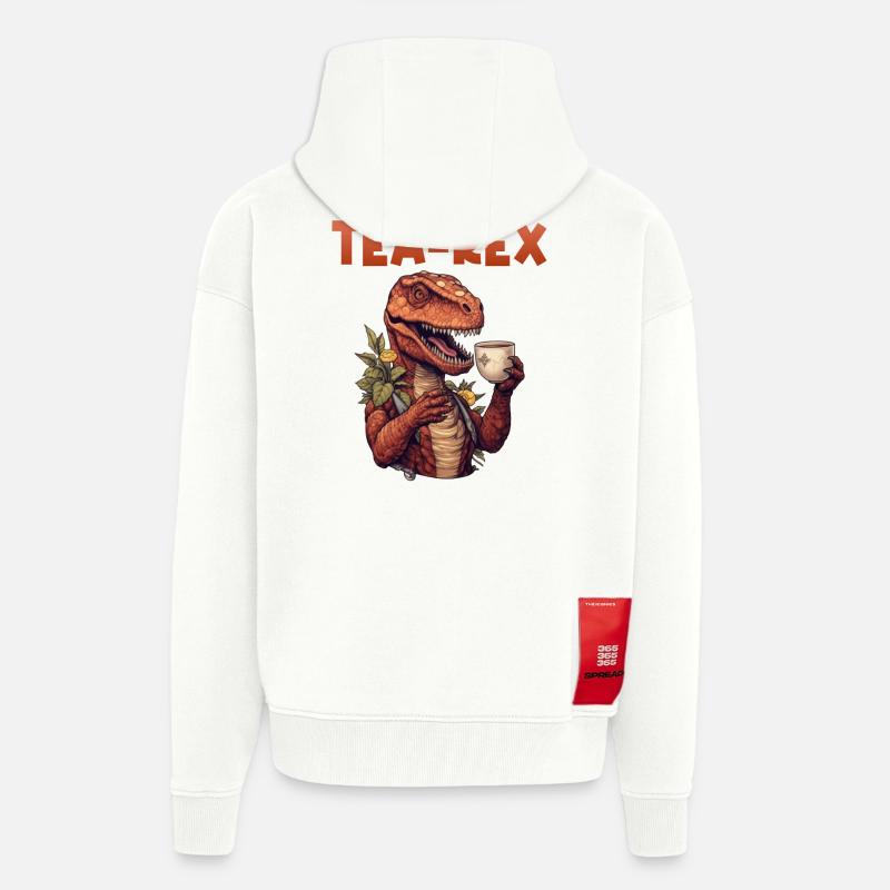 Teeliebhaber Tee Teetrinkerin Teetrinker - Zip Hoodie - made by SPREAD - OFF WHITE