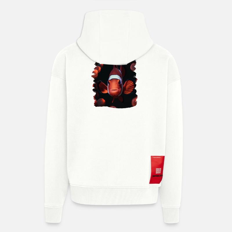 Clownfish Clownfische Clownfisch - Zip Hoodie - made by SPREAD - OFF WHITE
