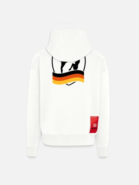 deutschland_kampfsport_1 - Zip Hoodie - made by SPREAD - OFF WHITE