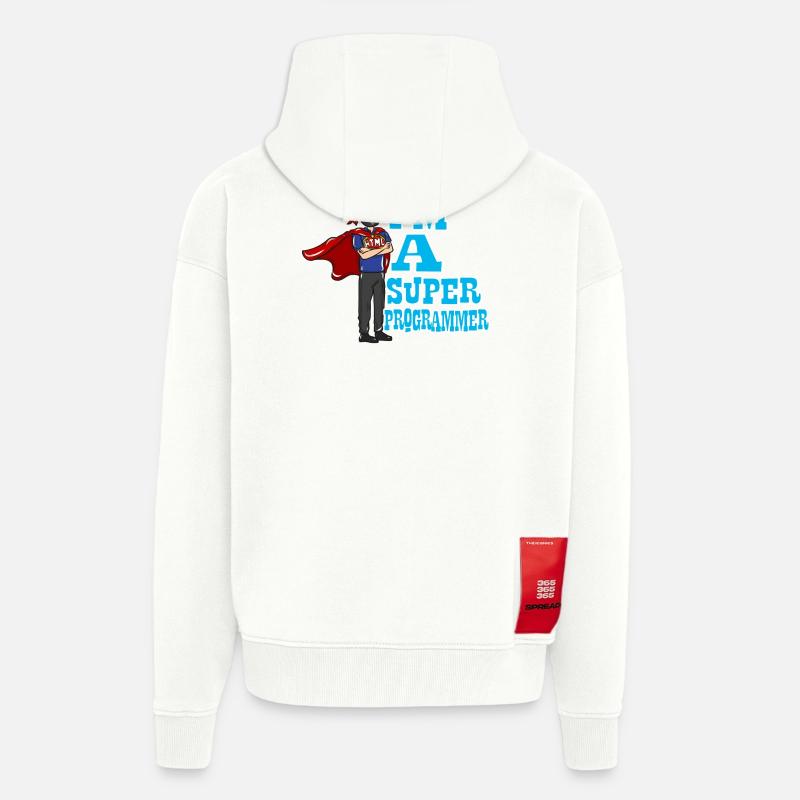Programmer computer science gift - Zip Hoodie - made by SPREAD - OFF WHITE