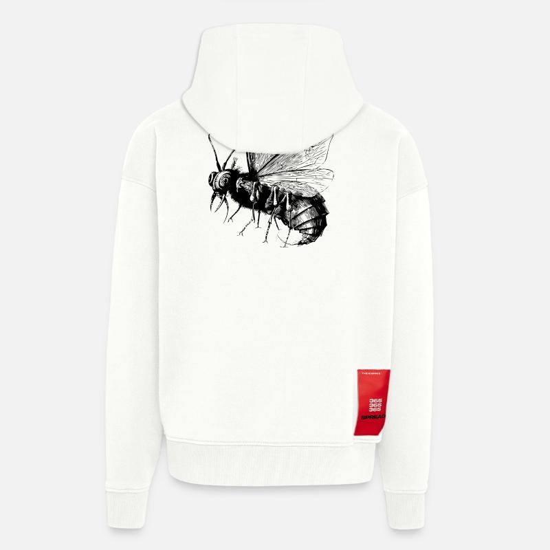 Beelzebub | Devil | Demon | Teufel | Satan - Zip Hoodie - made by SPREAD - OFF WHITE