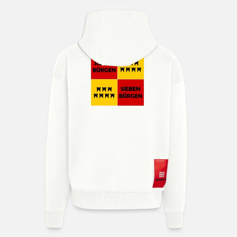 Der Siebenbürger - Zip Hoodie - made by SPREAD - OFF WHITE