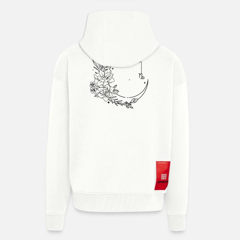 Impossible d’analyser - Veste à capuche bio épaisse oversize fabriqué en UE - OFF WHITE