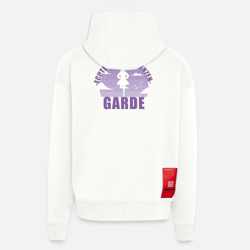 Garde Fasching Karneval Tanzen Geschenk - Zip Hoodie - made by SPREAD - OFF WHITE