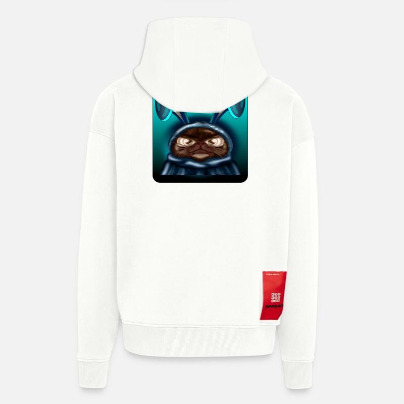 Cats Easter - Zip Hoodie - made by SPREAD - OFF WHITE
