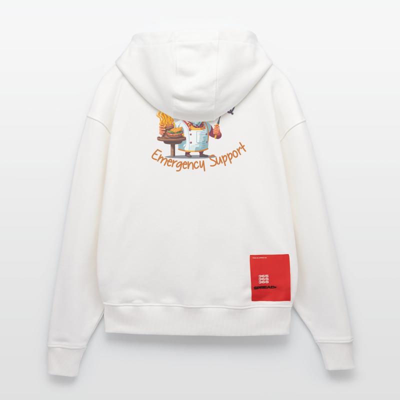 BBQ Notfall Support Zip Hoodie - made by SPREAD