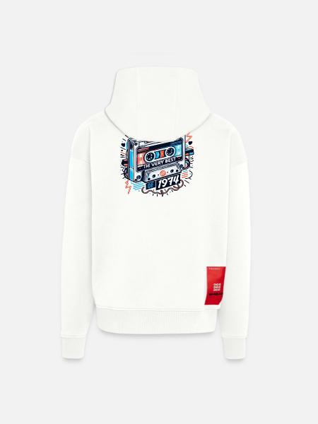 Birthday Very Best Of 1974 Retro - Zip Hoodie - made by SPREAD - OFF WHITE
