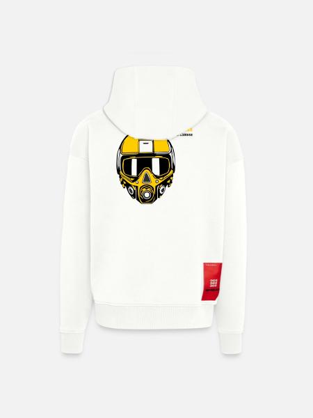 Drohnenpilot 3 - Zip Hoodie - made by SPREAD - OFF WHITE