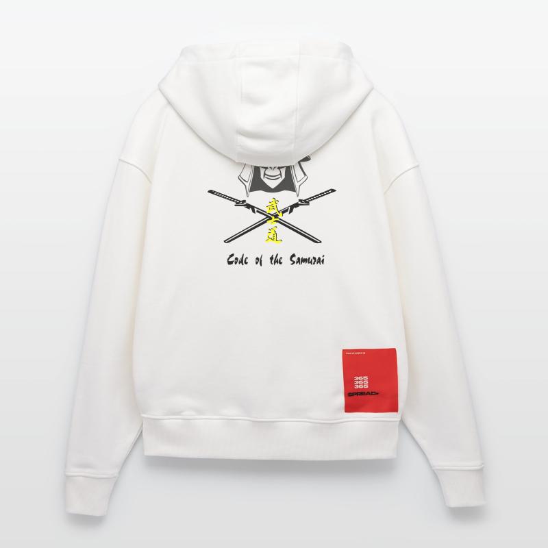 Samuraihelm Kabuto 4 Zip Hoodie - made by SPREAD