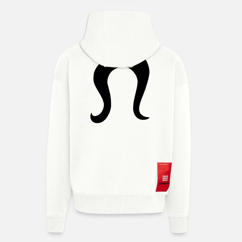 Frisur - Zip Hoodie - made by SPREAD - OFF WHITE