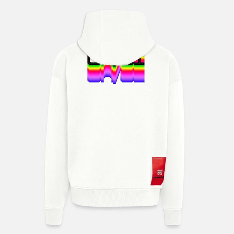 Code Developer Skripting Dev Computerfreak Geek - Zip Hoodie - made by SPREAD - OFF WHITE