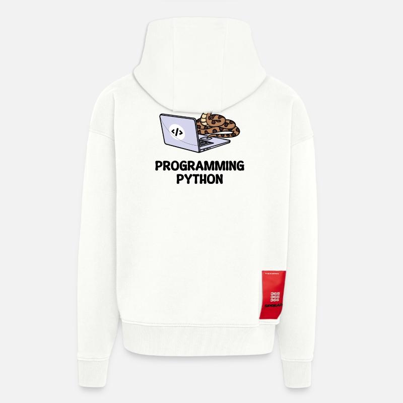 Developer Funny Sayings Programmer Computer - Zip Hoodie - made by SPREAD - OFF WHITE
