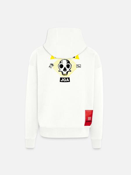 IBIZA – JGA unter Palmen - Zip Hoodie - made by SPREAD - OFF WHITE