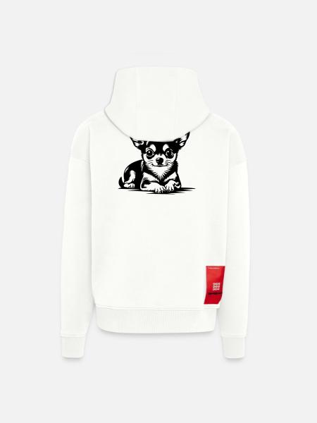 Chihuahua - Zip Hoodie - made by SPREAD - OFF WHITE