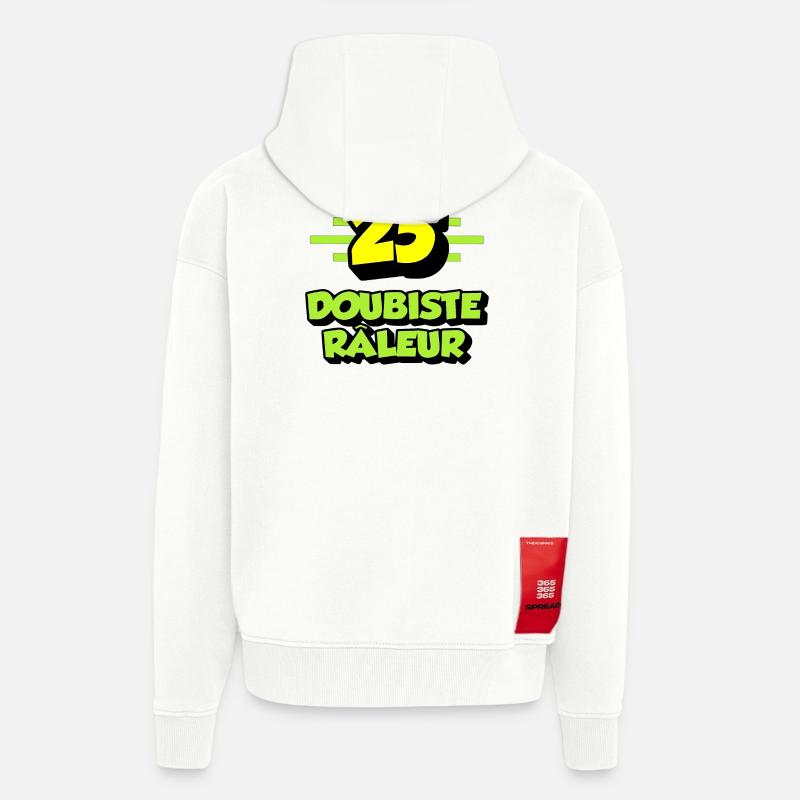 Beschwerdender Dubist - Zip Hoodie - made by SPREAD - OFF WHITE