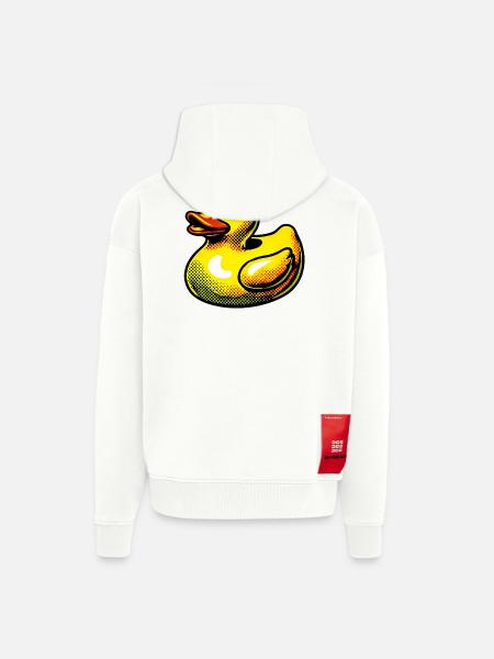 Duckling Duck Duck Duck - Zip Hoodie - made by SPREAD - OFF WHITE