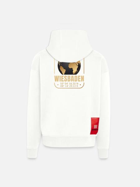 Wiesbaden - Zip Hoodie - made by SPREAD - OFF WHITE