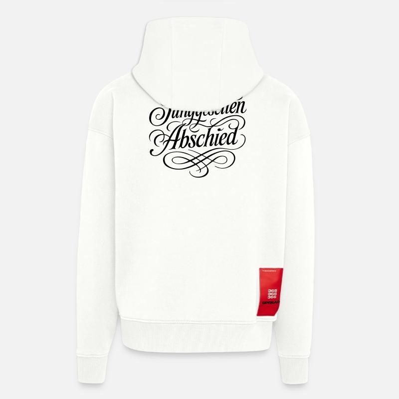 Junggesellenabschied - Zip Hoodie - made by SPREAD - OFF WHITE