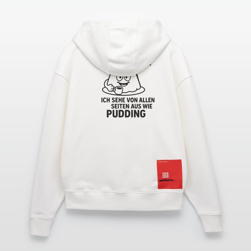 pudding schokoladenseite Zip Hoodie - made by SPREAD