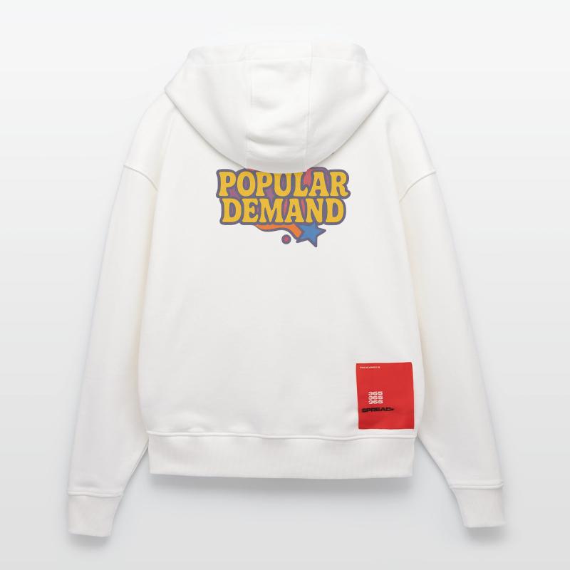 Back by Popular Demand Retro Script Zip Hoodie - made by SPREAD