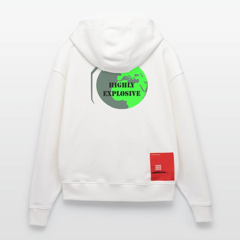 Explosive Erde Zip Hoodie - made by SPREAD